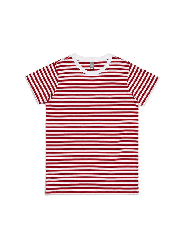 Ascolour WO'S Maple Strip Tee- (4037)