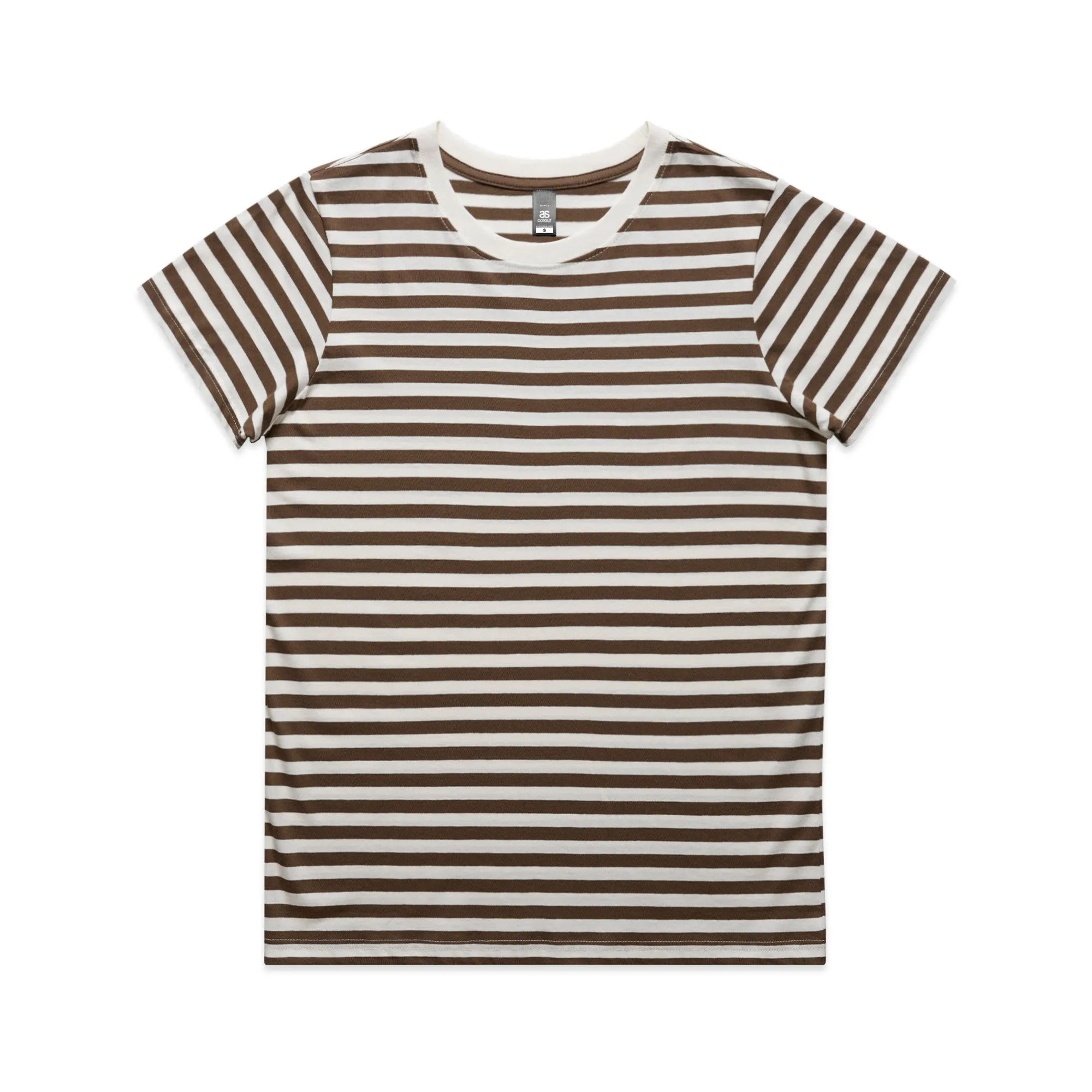 Ascolour WO'S Maple Strip Tee- (4037)