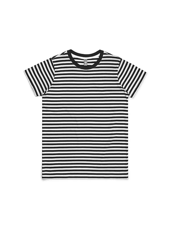 Ascolour WO'S Maple Strip Tee- (4037)