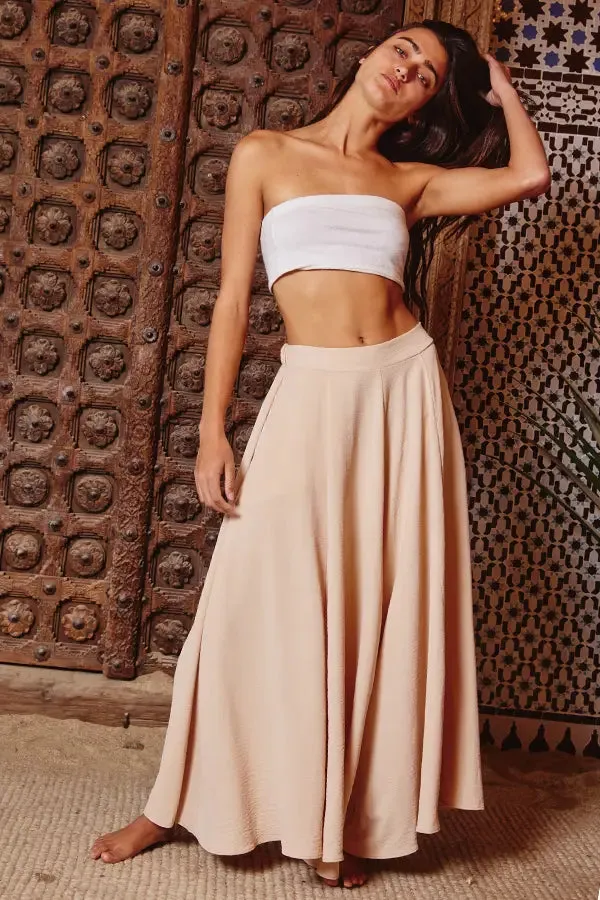 Bucketlist Wide Leg Pants Taupe