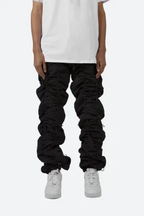 Bungee Cord Pants - Black/Black