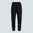 CCC Club Plain Taper Leg Cuffed Trackpant - black