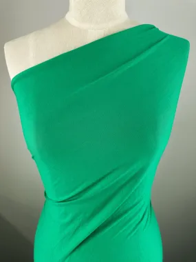 Cotton Jersey - Vivid Green - 165cm