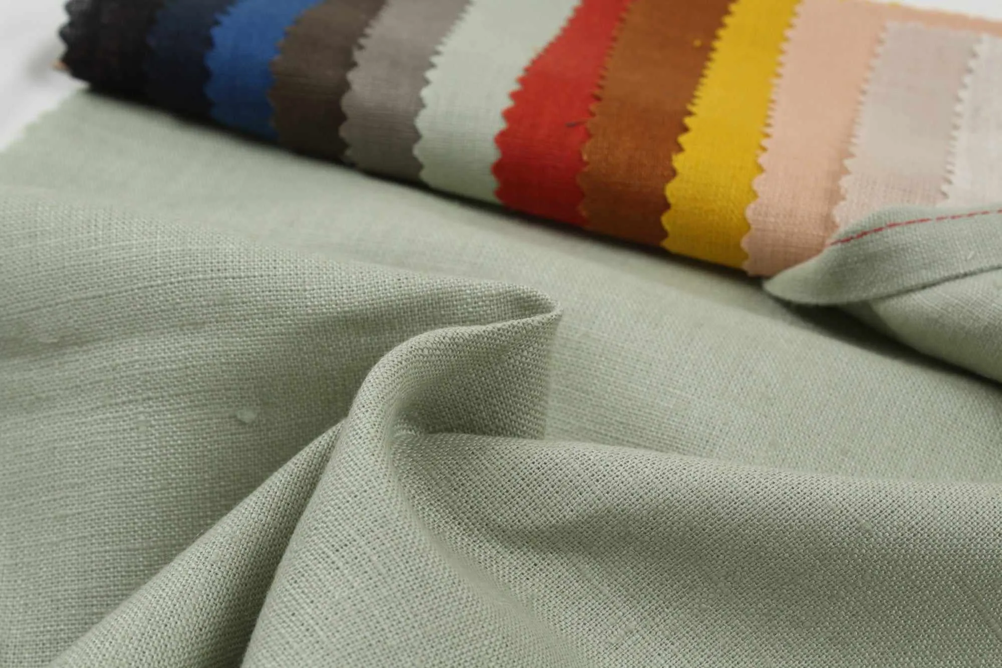 European Flax Linen Canvas for Tops - 15 Colors Available