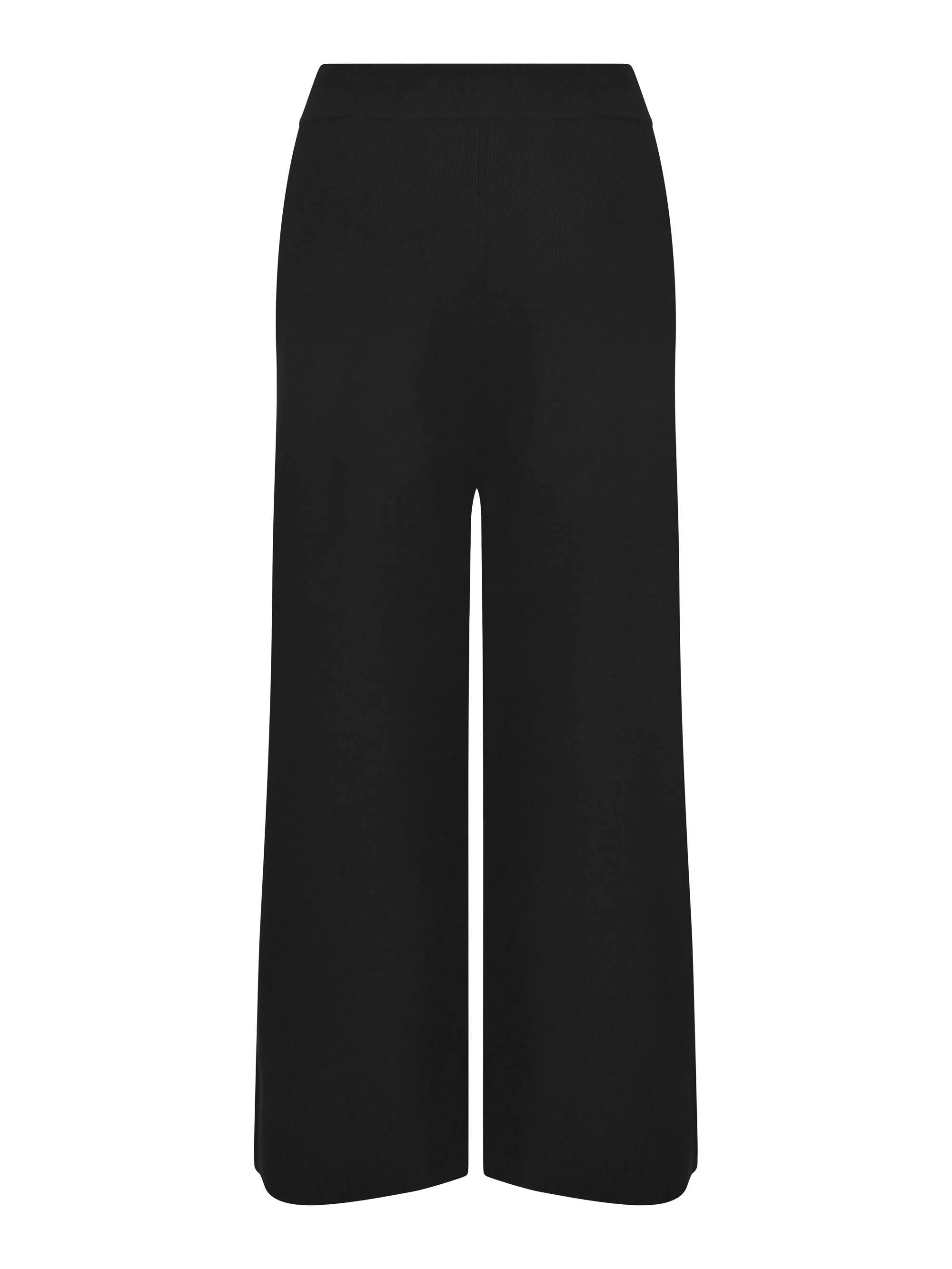 Knitted Wide Leg Trouser