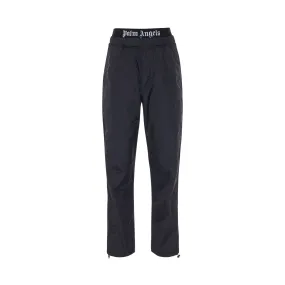 Logo Afterlogo Pants in Black/White