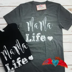 Mama Life V-Neck