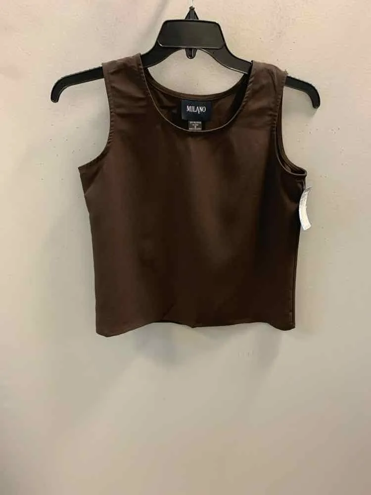 MILANO Tops Size S Brown TOP