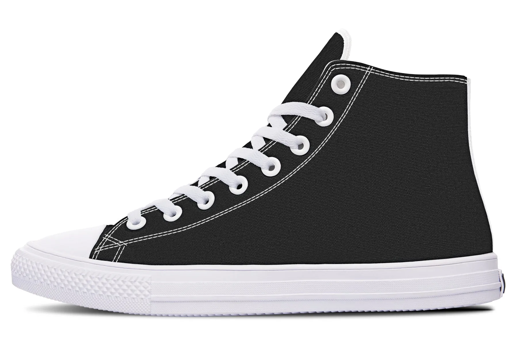 Paint It Black High Tops