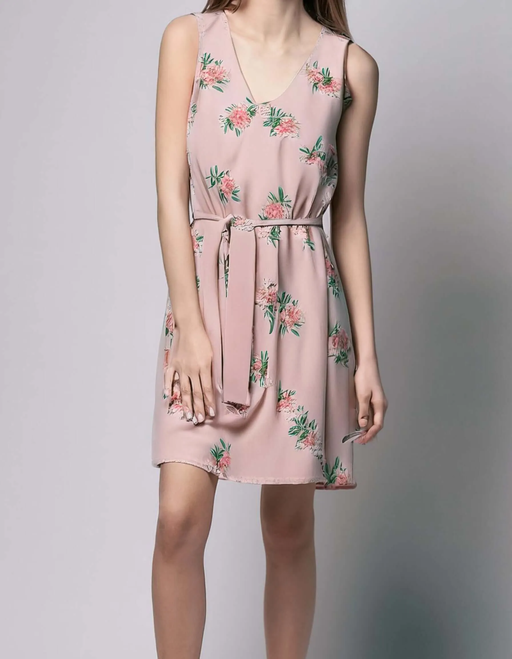 Pastel Floral Shift Dresses