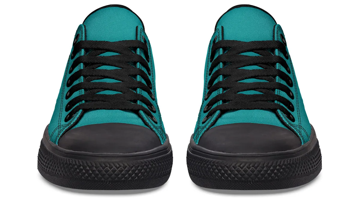 Pennyroyal Teal Low Tops