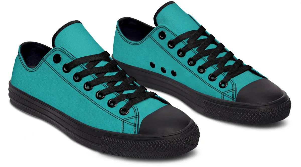 Pennyroyal Teal Low Tops