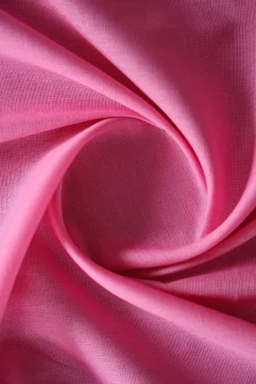 Pink Dyed Flex Cotton Fabric