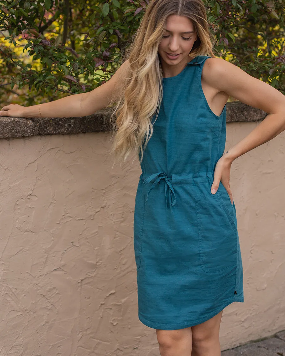 SoftHemp™ Snap-Strap Cinch Dress