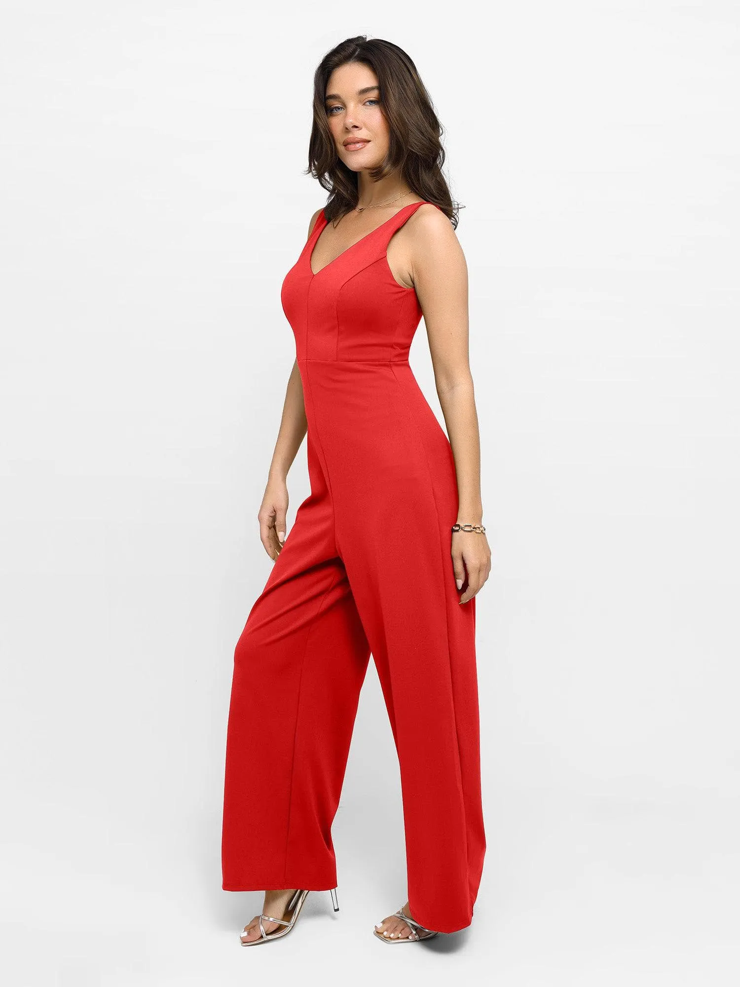 The Shapewear Jumpsuits Wide-Leg