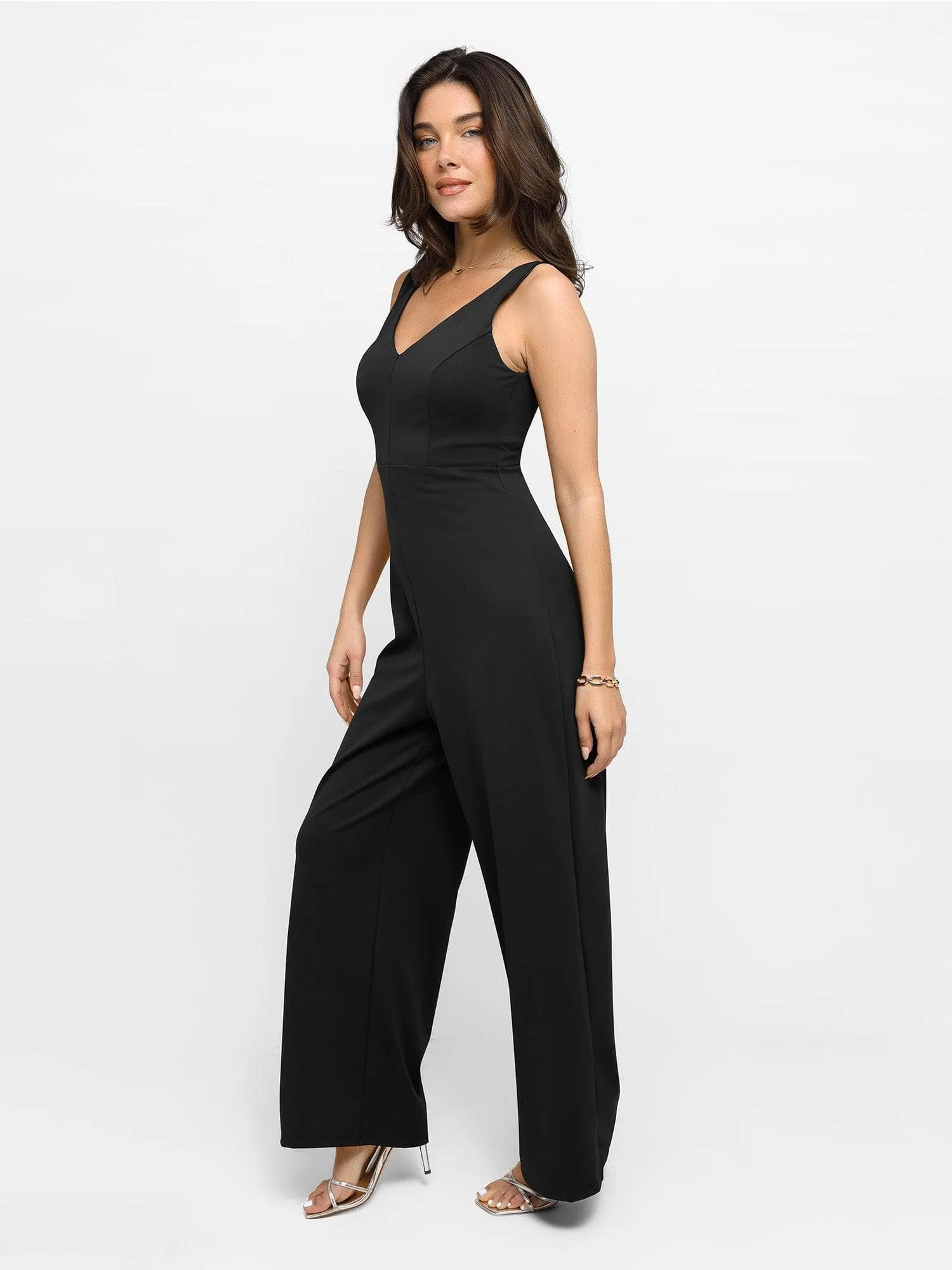 The Shapewear Jumpsuits Wide-Leg