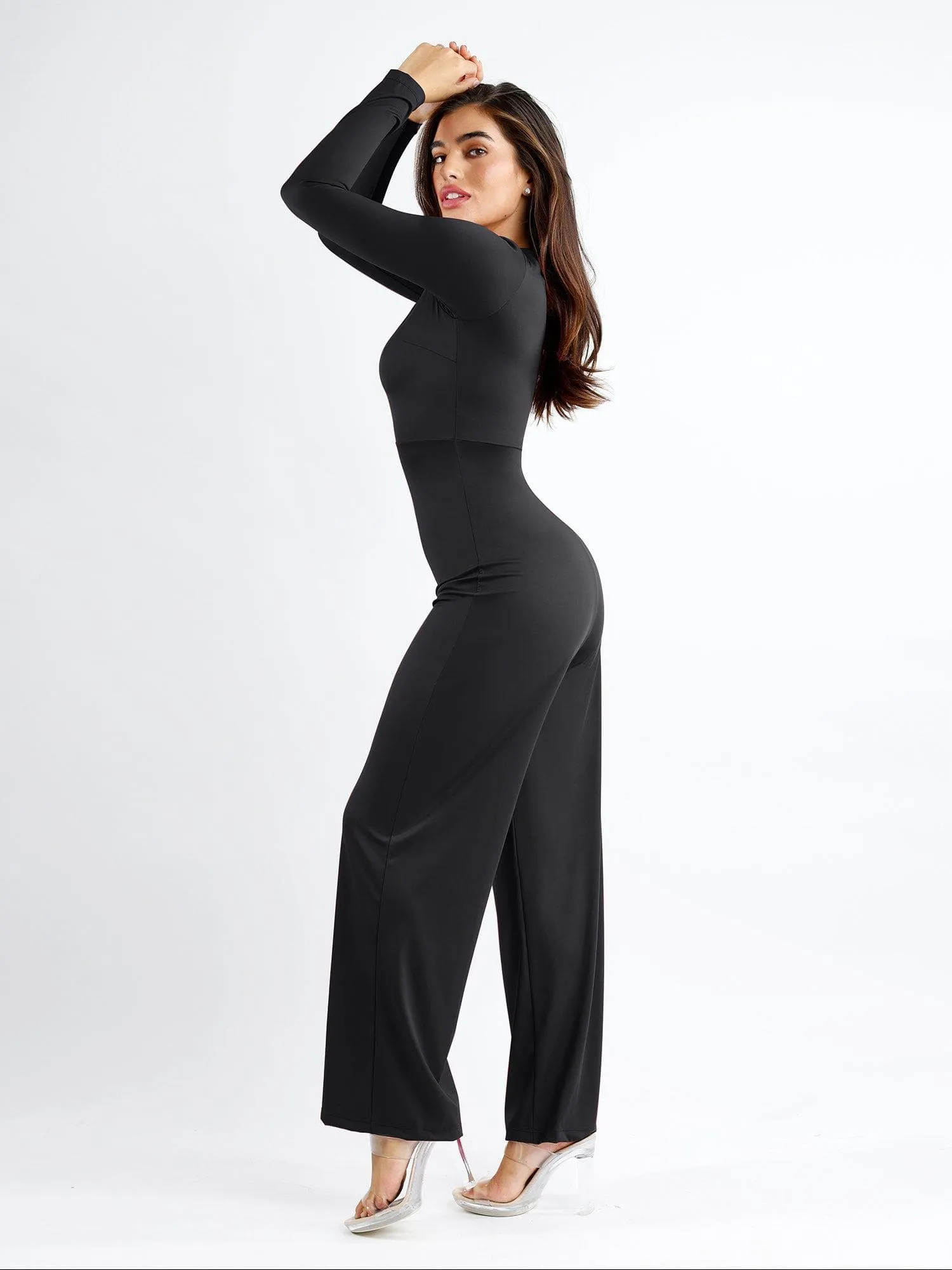 The Shapewear Jumpsuits Wide-Leg