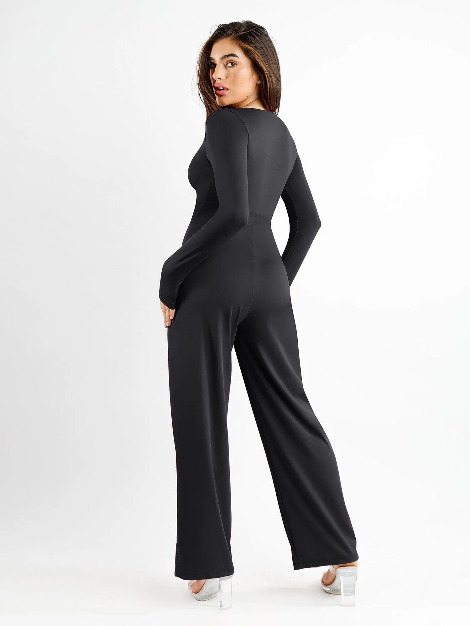 The Shapewear Jumpsuits Wide-Leg