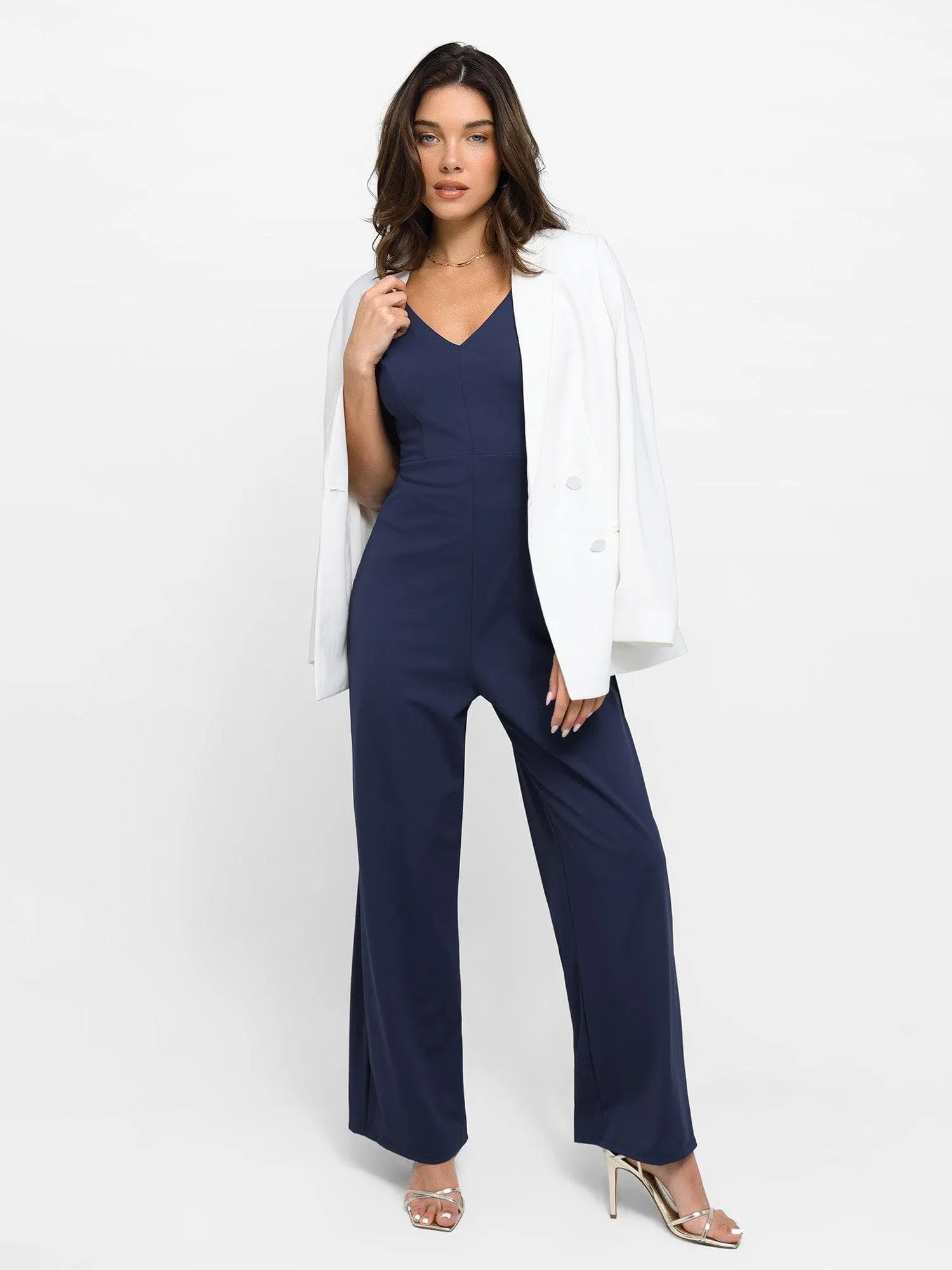 The Shapewear Jumpsuits Wide-Leg