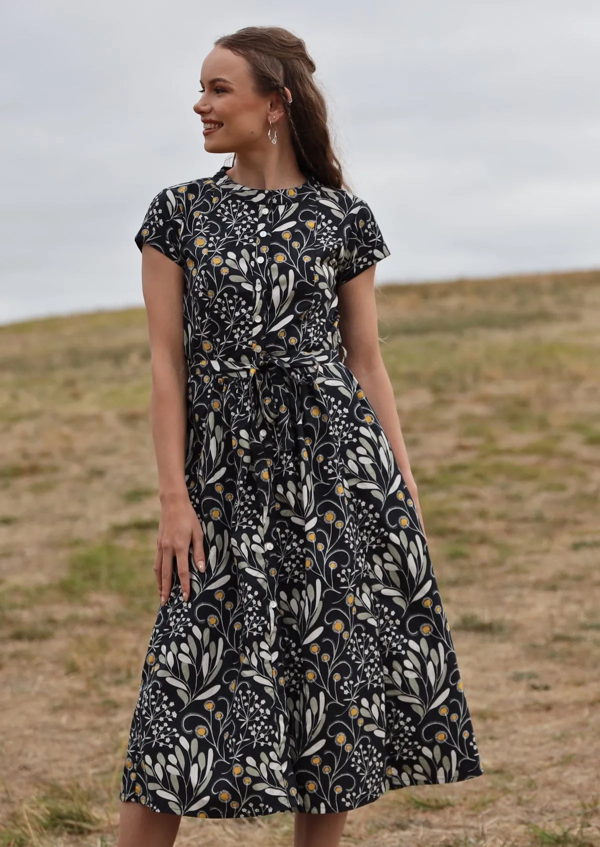 Vivien Dress Wattle