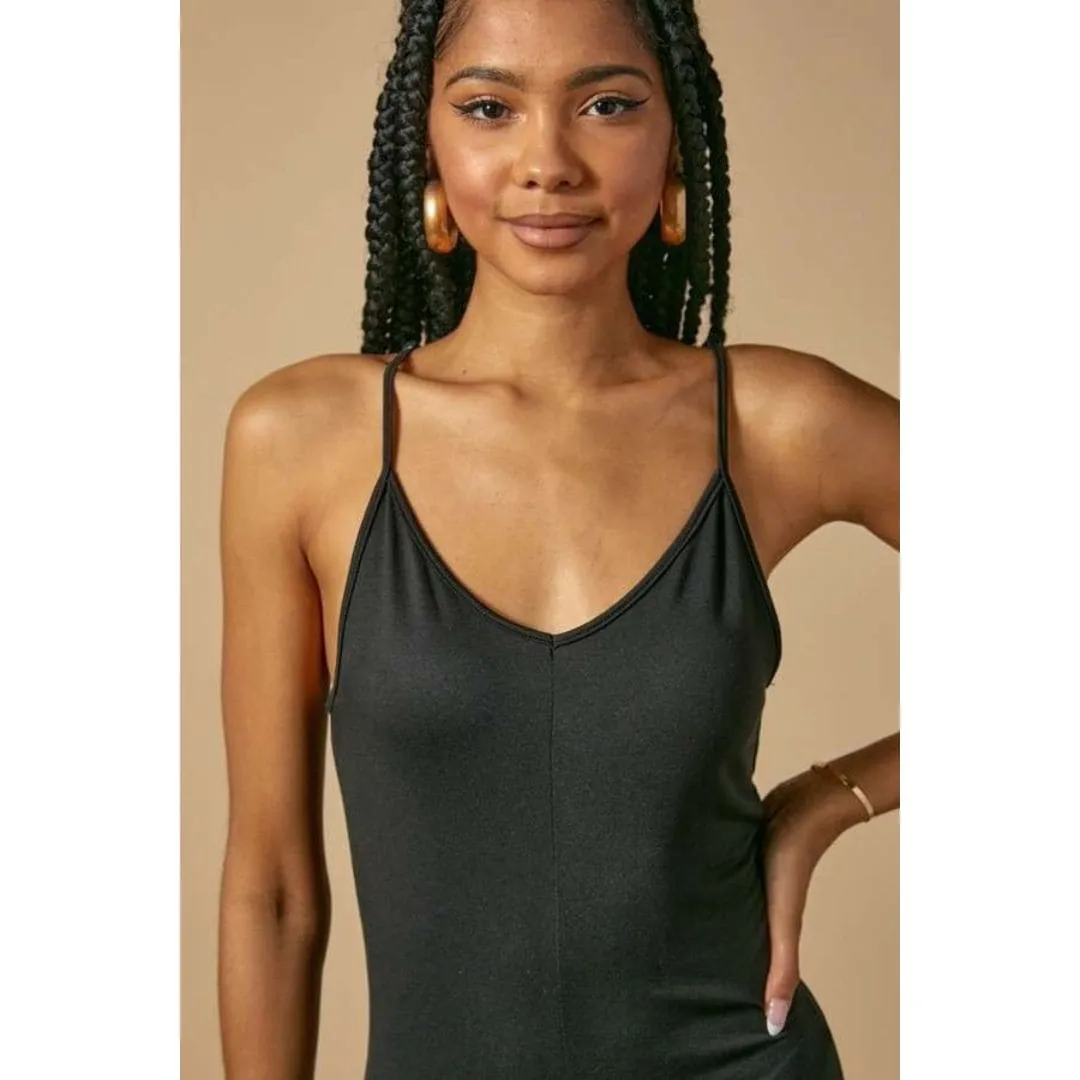 Wide Leg Cami Jumpsuit